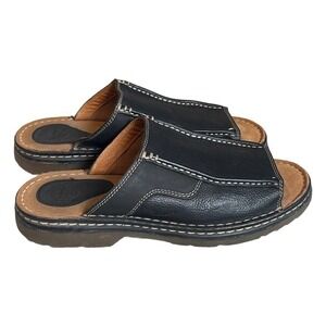 Rare Vintage Dr. Martens Black Y2K 90's Grunge Slide Sandals  AirWair Gorpcore